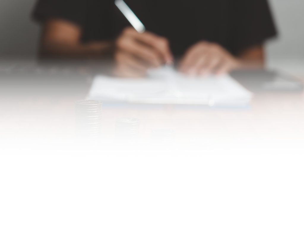Reviewing hiring costs and budget paperwork
