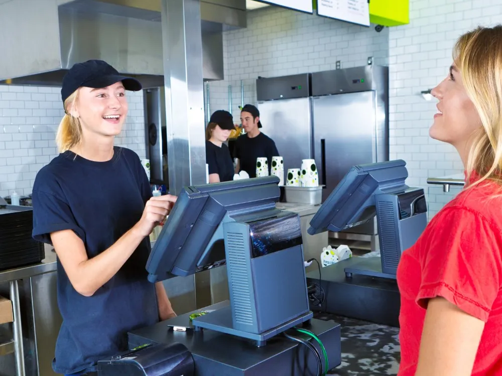 Quick service counter