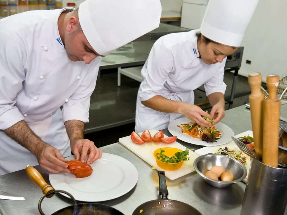 Hotel kitchen