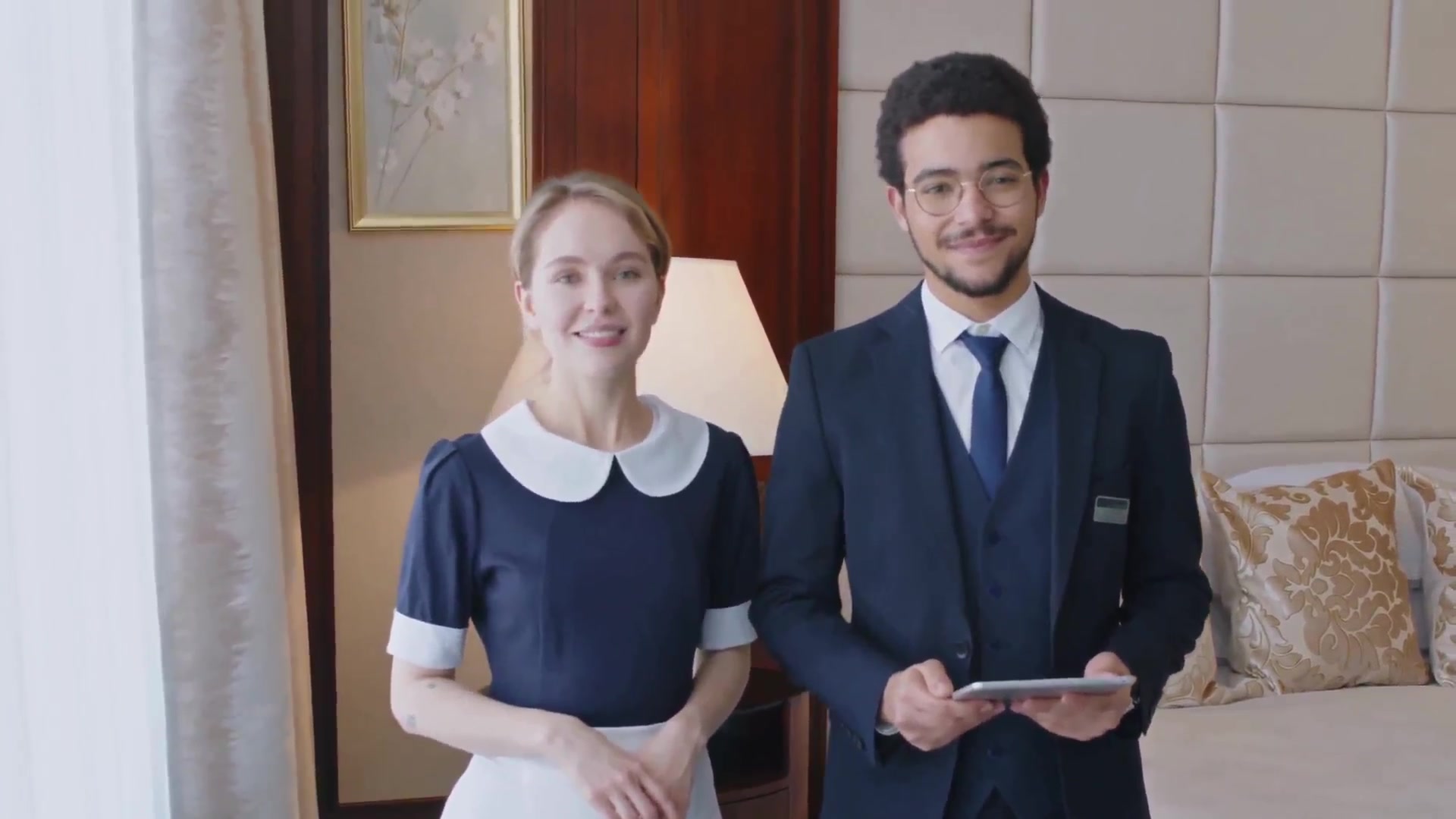 Hotel staff at U.S. Direct Hire client site